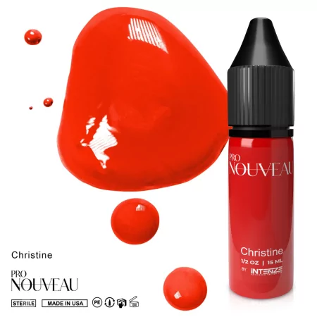 Pro Nouveau Lūpu Pigmenti By Intenze - Christine (15ml)