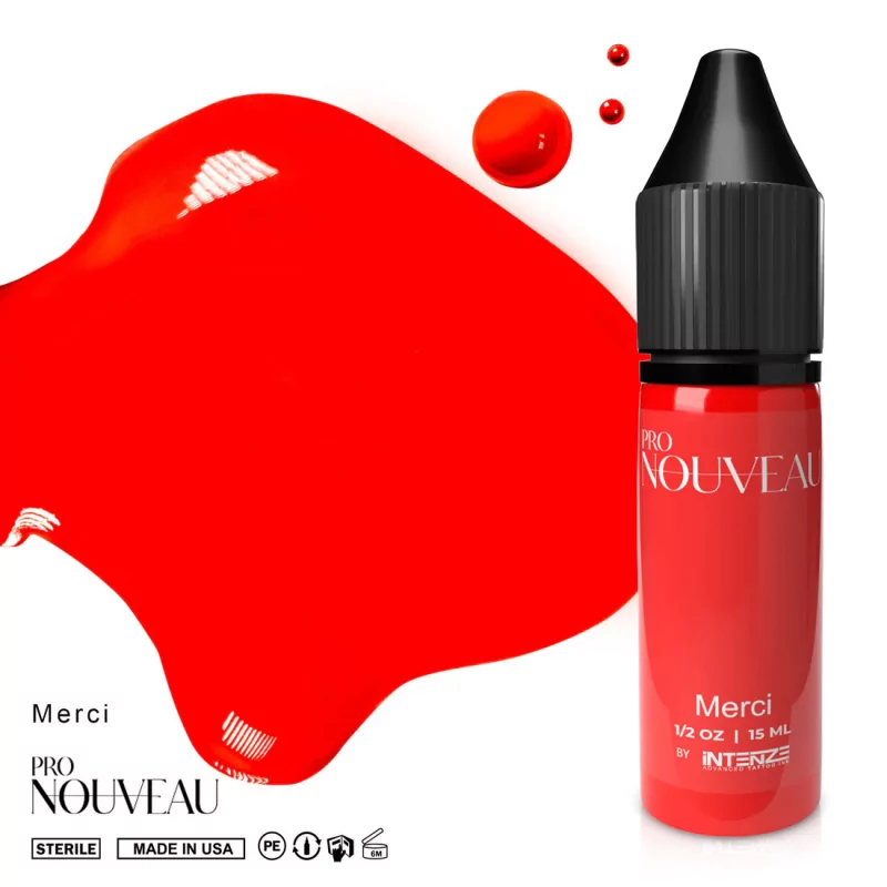 Pro Nouveau Lip Pigments By Intenze - Merci (15ml)