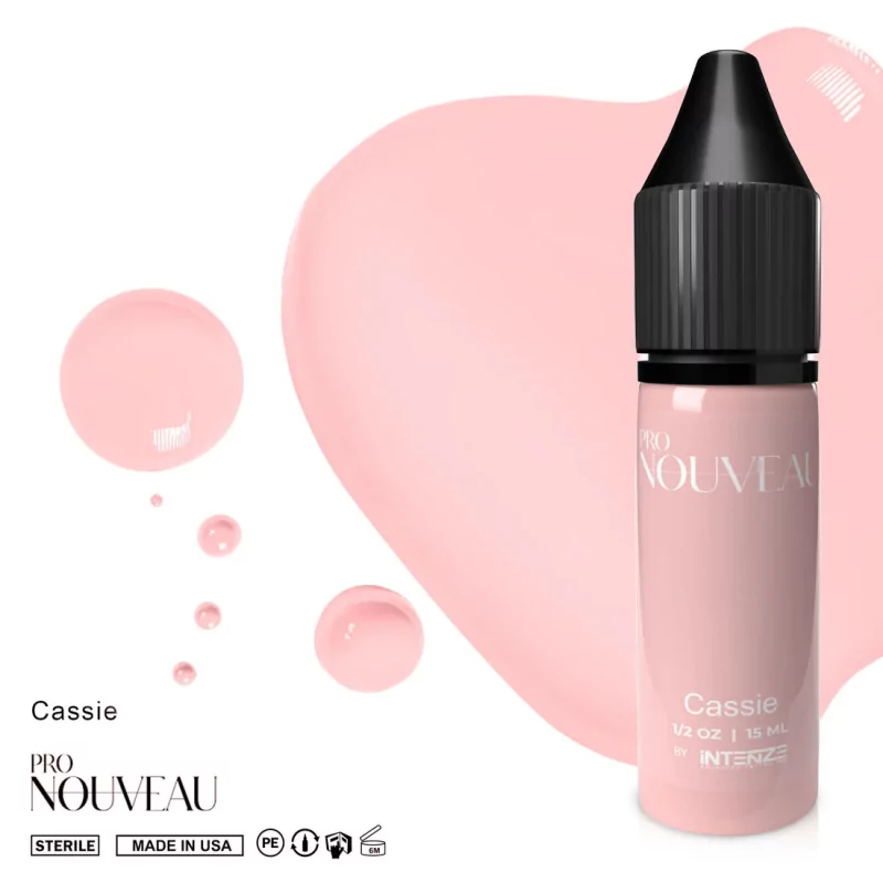 Pro Nouveau Blush Lūpu Pigmenti by Intenze - Cassie (15ml)