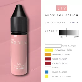 Pro Nouveau Blush Lip Pigments by Intenze - Liv (15ml)