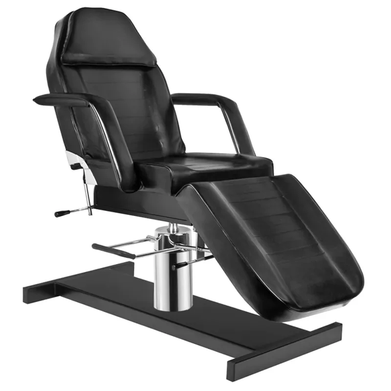 Hydraulic Cosmetic Chair (Black/Grey/White)