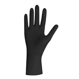 Unigloves Black Latex Cimdi