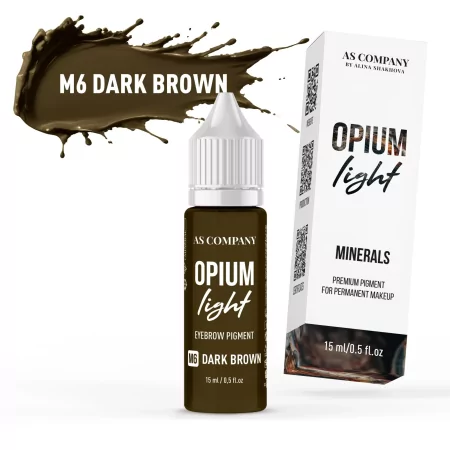 AS COMPANY M6-Dark Brown Mineral (Opium Light) - 6ml/15ml