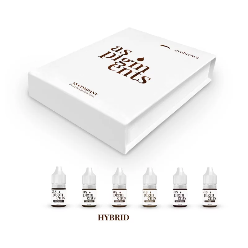 AS COMPANY AS Pigments Eyebrow Hybrid Komplekts (6x6ml)