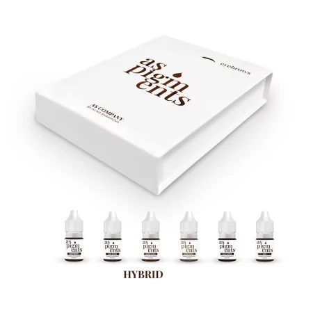 AS COMPANY AS Pigments Eyebrow Hybrid Набор (6x6ml)