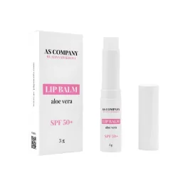 AS COMPANY Aloe Vera SPF50+ Lūpu Balzams (3g)