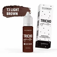 AS COMPANY T3 Light Brown (TRICHOPIGMENTATION) – 15ml