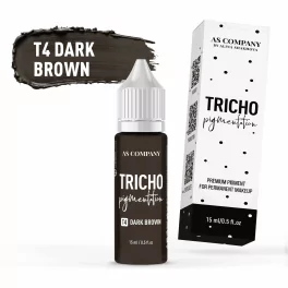 AS COMPANY T4 Dark Brown (TRICHOPIGMENTATION) – 15ml