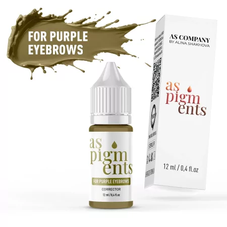 AS COMPANY For Purple Eyebrows/Corrector (AS Pigments) – 6ml/12ml