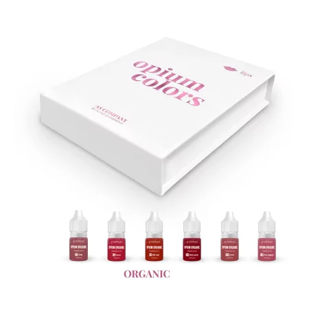 AS COMPANY Opium Colors Organic Lūpu komplekts (6x6ml)