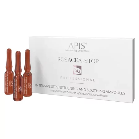 APIS ROSACEA-STOP Intensīvi Nomierinošas un Mīkstinošas Ampulas (10x3ml)