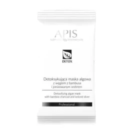Apis DETOX Detoksikācijas Aļģu Maska ​​ar Bambusa Ogli un Jonizētu Sudrabu (20g)