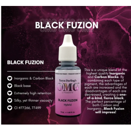 Li Pigments Teryn Darling's OMG Black Fuzion Eyeliner Pigments (15ml)