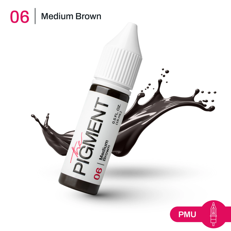 The Pigment 06 Medium Brown Pigment (15ml)
