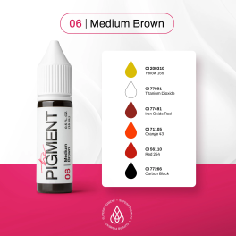 The Pigment 06 Medium Brown Pigments (15ml)