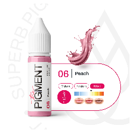 The Pigment 06 Peach Pigments (15ml)
