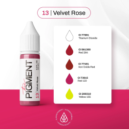 The Pigment 13 Velvet Rose Pigments