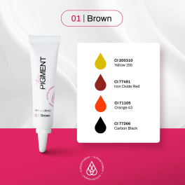 The Pigment Microblading Brown 1 Pigments (10ml)