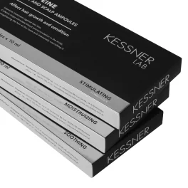 Kessner Lab Prebiotic Moisturizing, Caffeine Ampulu Komplekts