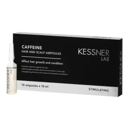 Kessner Lab Kofeīna ampulas galvas ādai un matiem