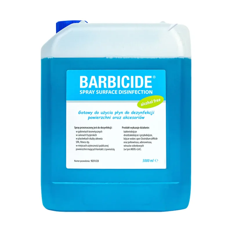 Barbicide Сменный баллончик с дезинфицирующим спреем для поверхностей (5 L)