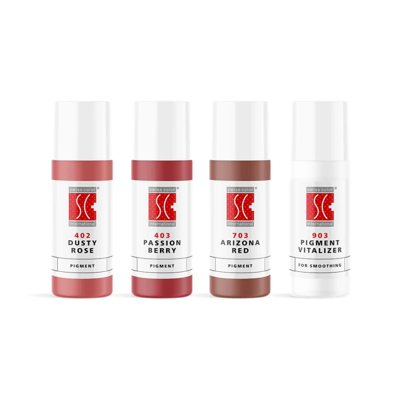 Swiss Color Lip Set (4x5ml)