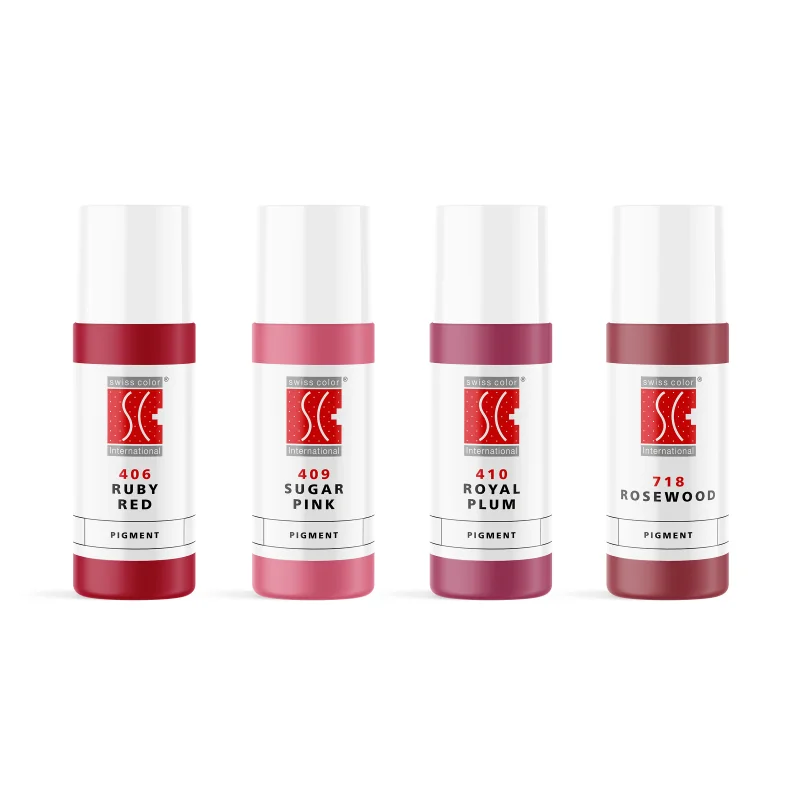 Swiss Color Pink Obsession Набор для губ (4x5ml)