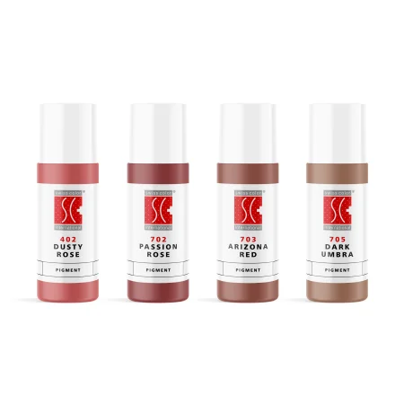 Swiss Color Rose Nude Набор для губ (4x5ml)