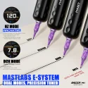 Mast Racer Pro Pink Bezvadu tetovēšanas mašīna (4.2mm gājiens)