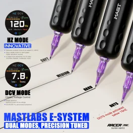 Mast Racer Pro Pink Bezvadu tetovēšanas mašīna (4.2mm gājiens)