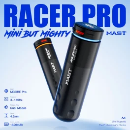 Mast Racer Pro Pink Bezvadu tetovēšanas mašīna (4.2mm gājiens)