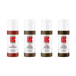 Swiss Color Natural Blend Uzacu pigmentu komplekts (4×5ml)