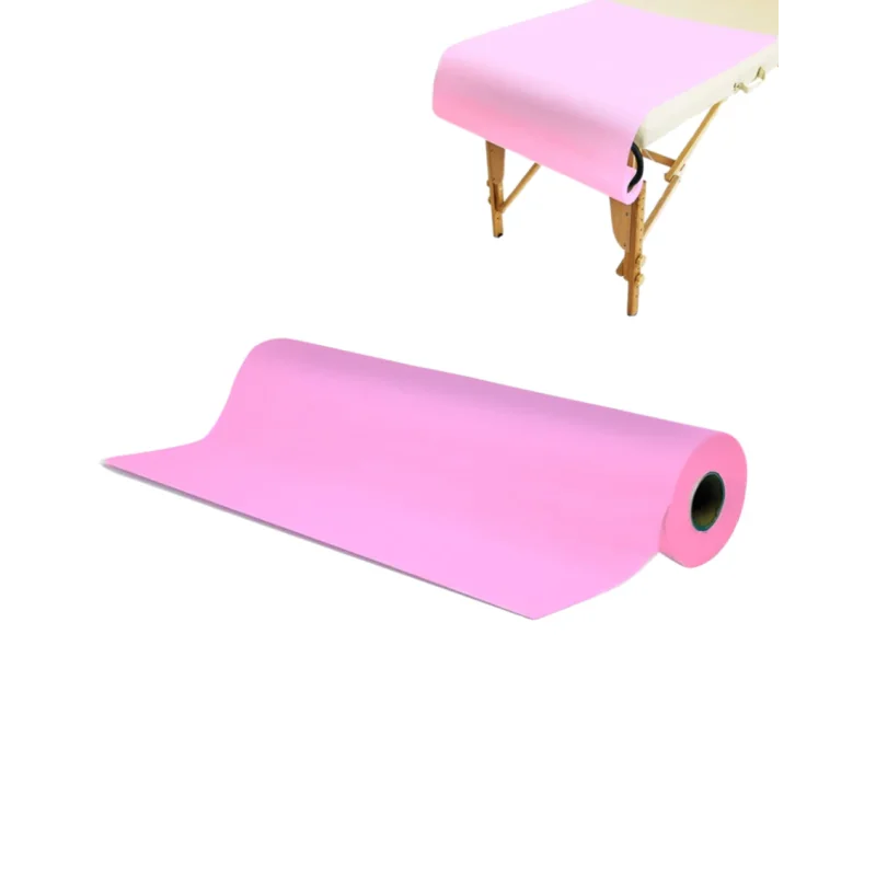 Vienreiz Lietojams Neausts Pārvalks rozā (70cm x 150m)