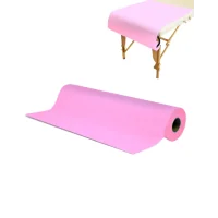 Vienreiz Lietojams Neausts Pārvalks rozā (70cm x 150m)