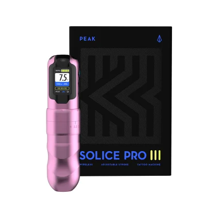 Peak Solice Pro 3 Pink Bezvadu Tetovēšanas Mašīna