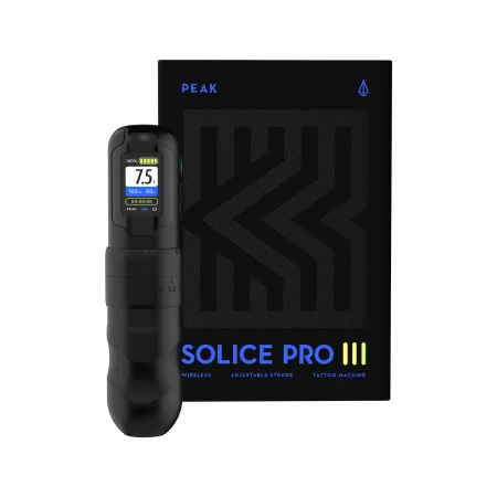 Peak Solice Pro 3 Black Bezvadu Tetovēšanas Mašīna