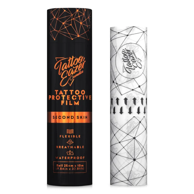 Tattoo Eazer Second Skin Protective Film Roll 25cm x 10m