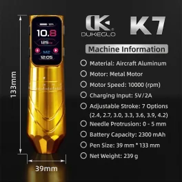 AVA K7 Беспроводной набор для татуировки