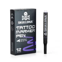 Skull DNA Precision Синий Маркер для татуировки