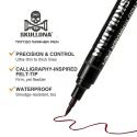 Skull DNA Dual-Ended Skin Marker (Red/Purple)