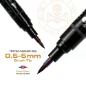 Skull DNA Dual-Ended Skin Marker (Red/Purple)
