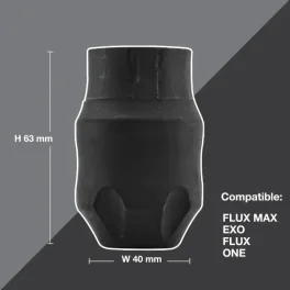 Spektra Flux Vienreizlietojamie gumijas uzgaļi 28mm (1gab)