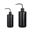 Black Plastic Wash Bottle (500ml)