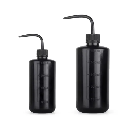 Melna plastmasas mazgāšanas pudele (500ml)