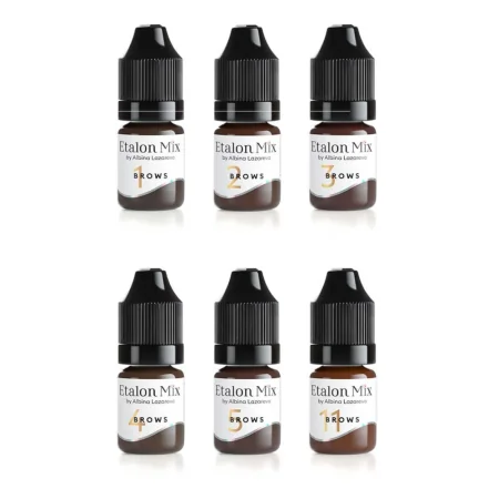 Etalon Mix Hybrid Line Eyebrow Mini Set (6x5ml)