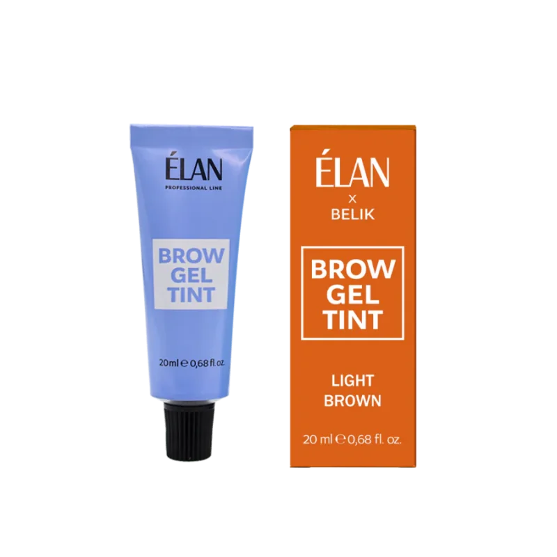 Elan Brow Gel Tint Light Brown (20ml)
