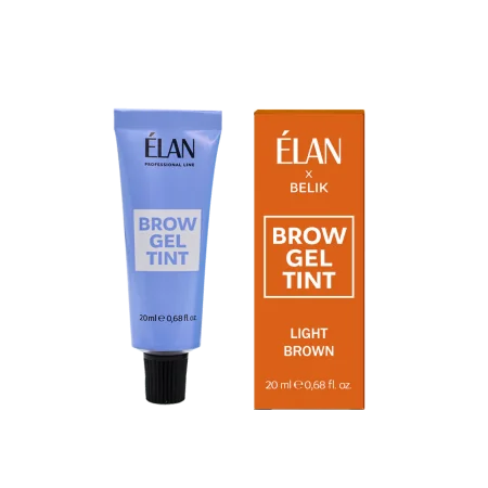 Elan Brow Gel Tint Light Brown (20ml)