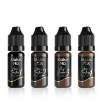 Etalon Mix Annas Vasiļevas Acu Zīmuļa Pigmentu Komplekts (4x10ml)