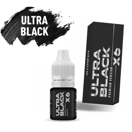 AS Company Ultra Black Acu zīmuļa pigments (6ml)