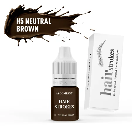 AS Company Hair Strokes H5 Neutral Brown Pigment (6ml)